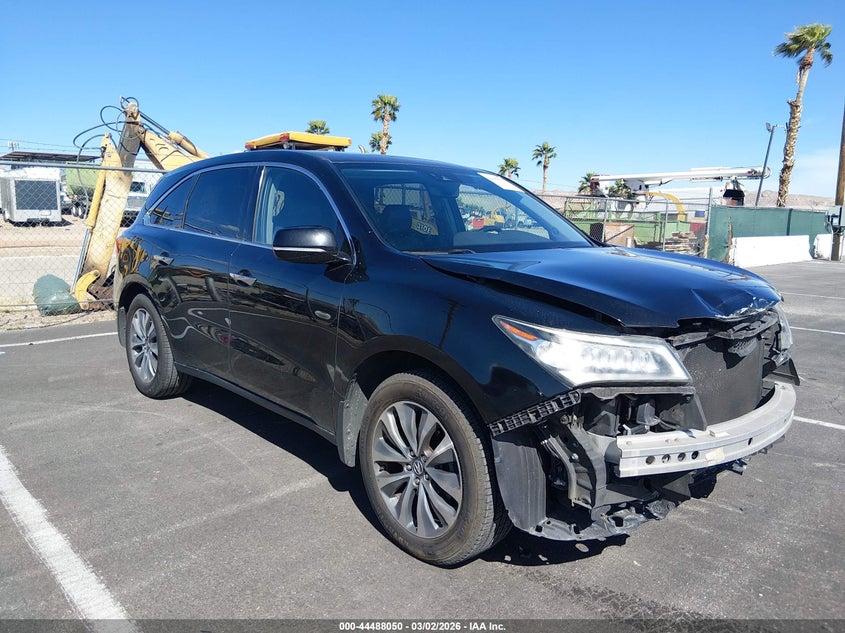 2016 Acura Mdx Technology Acurawatch Plus Packages/Technology Package