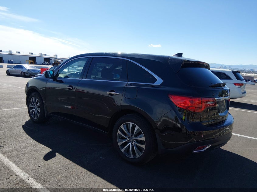 2016 Acura Mdx Technology Acurawatch Plus Packages/Technology Package