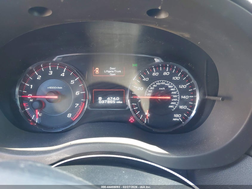 2019 Subaru Wrx Premium VIN: JF1VA1C63K9802099 Lot: 44488093