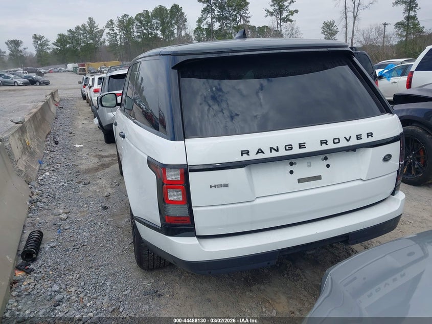 2017 Land Rover Range Rover 3.0L V6 Supercharged Hse