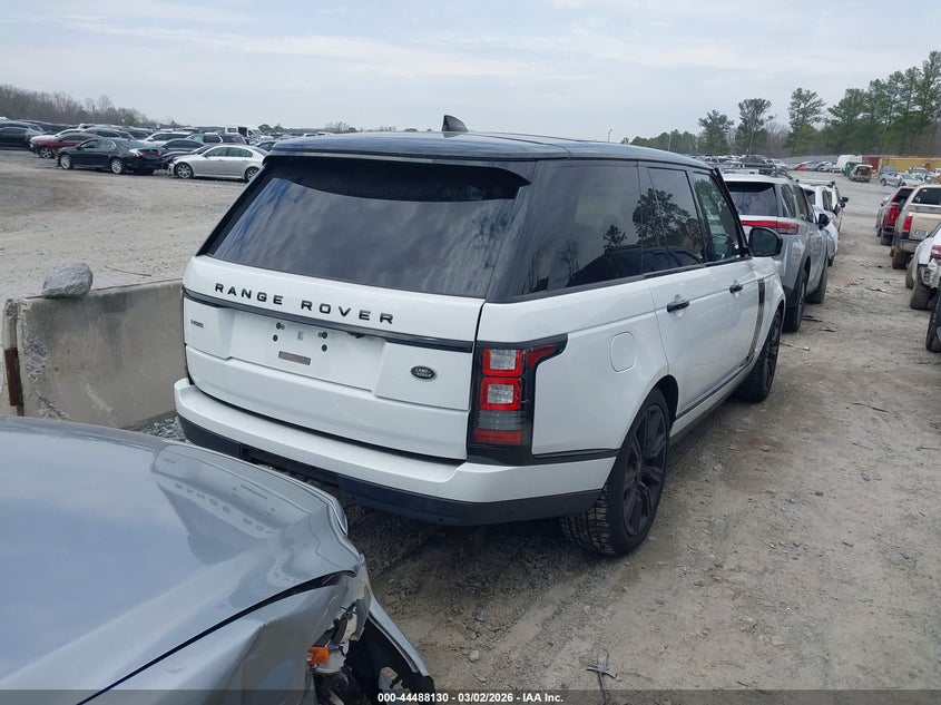 2017 Land Rover Range Rover 3.0L V6 Supercharged Hse