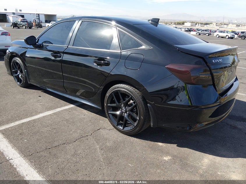 2024 Honda Civic 2.0 Sport black Lot 111044488375 Vin 2HGFE2F57RH550347