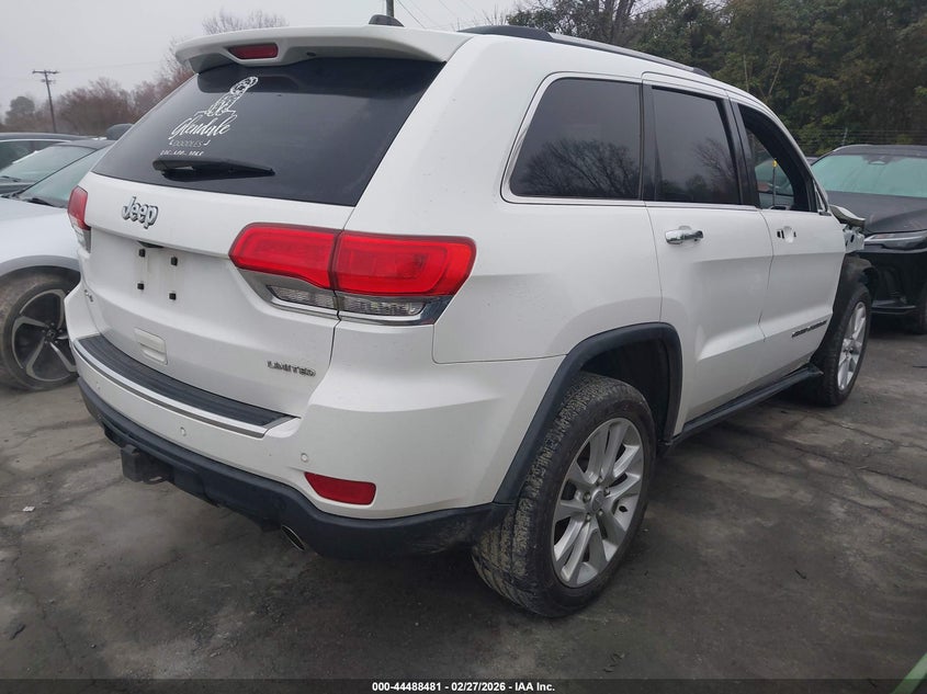 2017 Jeep Grand Cherokee Limited 4X4
