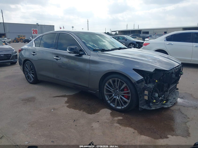 2018 Infiniti Q50 3.0T Red Sport 400