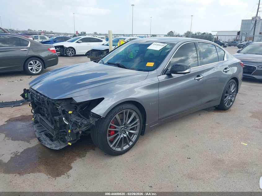 2018 Infiniti Q50 3.0T Red Sport 400