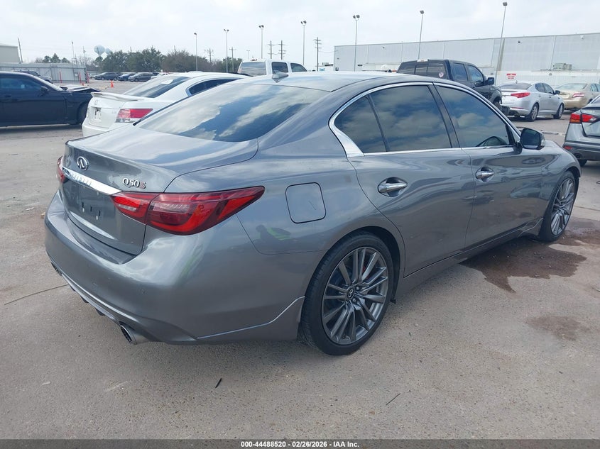 2018 Infiniti Q50 3.0T Red Sport 400
