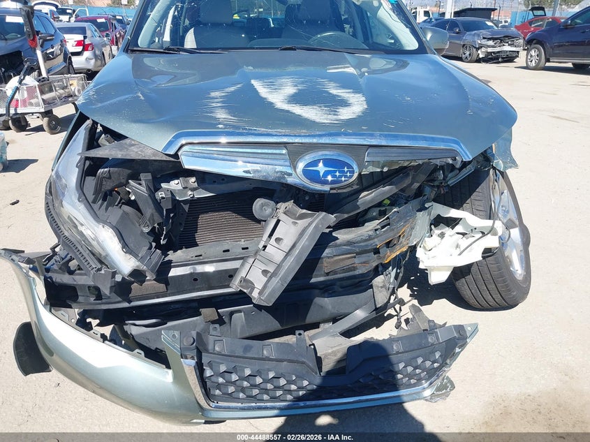 2015 Subaru Forester 2.5 green Lot 111044488557 Vin JF2SJAWC5FH829221