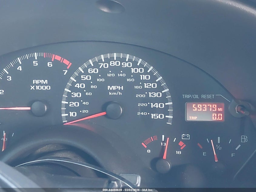 2001 Chevrolet Camaro Z28 VIN: 2G1FP22G512100311 Lot: 44488639