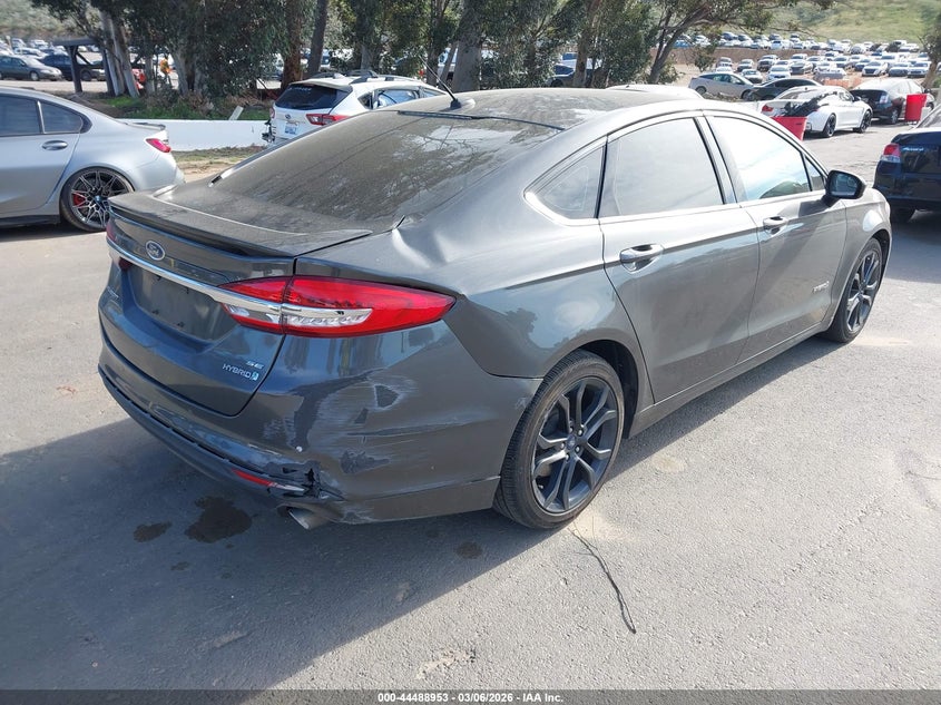 2018 Ford Fusion Hybrid Se