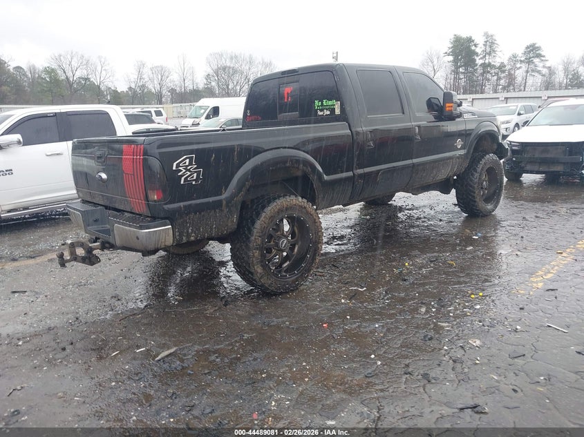 Vin: 1ft7w2bt6eea88563, lot: 44985784, ford f-250 lariat 20144