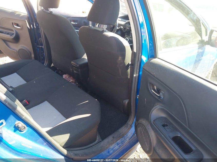 2019 TOYOTA PRIUS C HATCHBACK 1.5L I-4 DOHC, VVT, 73HP