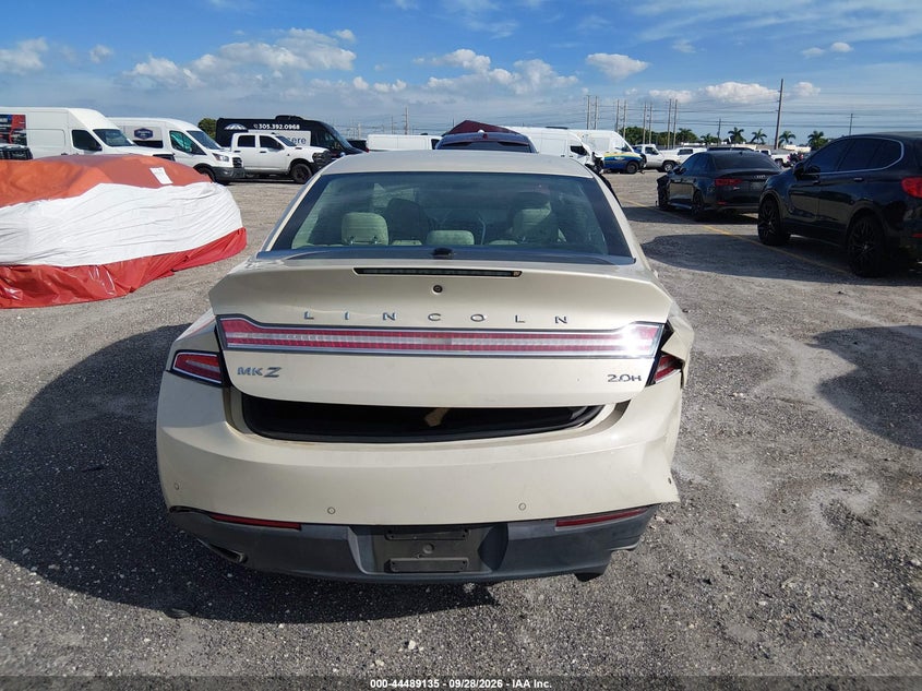 LINCOLN MKZ HYBRID 2016 VIN 3LN6L2LU7GR633807