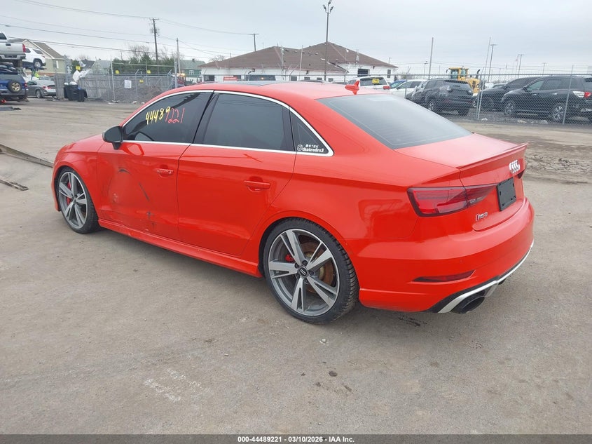 Vin: wuabwgff4j1901723, lot: 44985928, audi rs 3 2.5t 20183