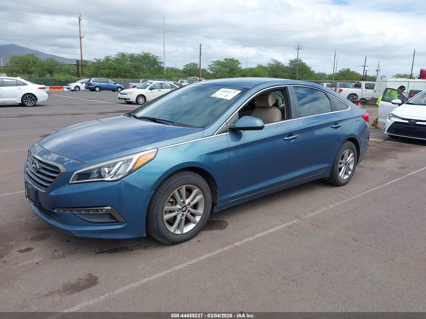 2015 Hyundai Sonata Se 5NPE24AF9FH120742 photo 1