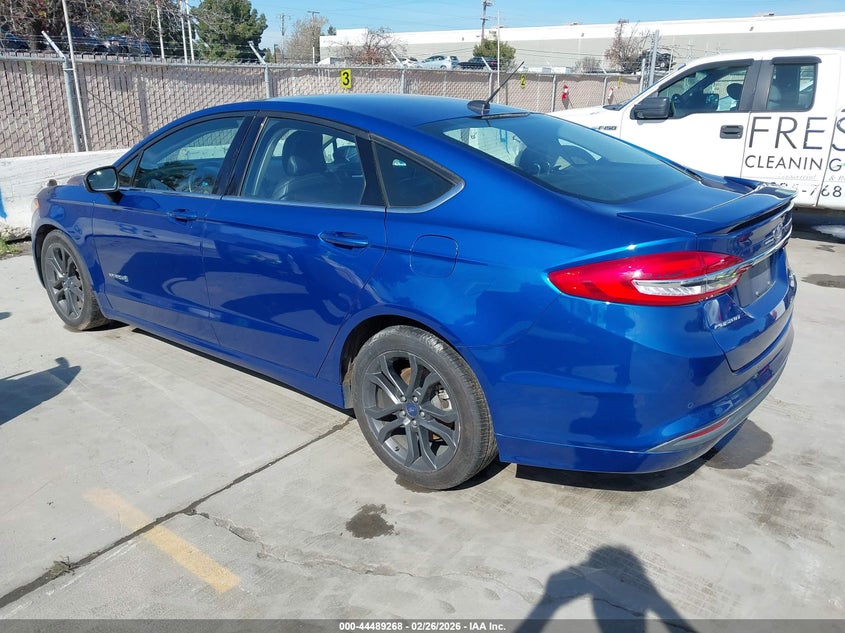2018 Ford Fusion Hybrid Se
