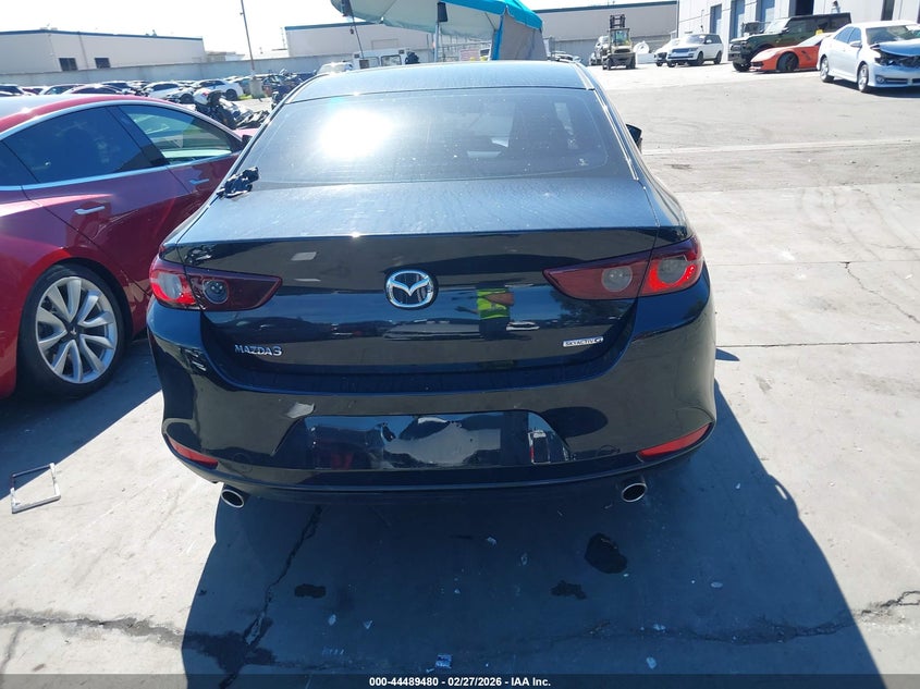 2021 Mazda 3 2.5 Select black Lot 111044489480 Vin JM1BPABL9M1345318