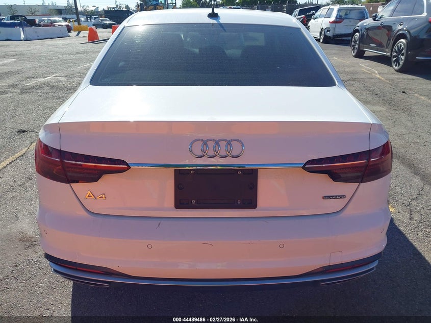 2021 Audi A4 PREMIUM 40 TFSI QUATTRO S TRONIC, VIN WAUABAF40MN010659, JAV aukciono nuotrauka 16