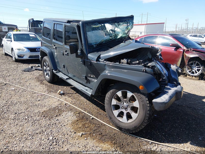 2017 JEEP WRANGLER UNLIMITED SAHARA 4X4