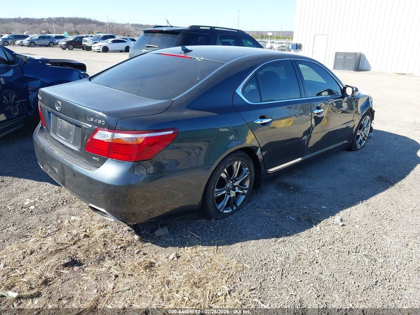 Vin: jthcl5ef3a5008353, lot: 44986300, lexus ls 460 20104