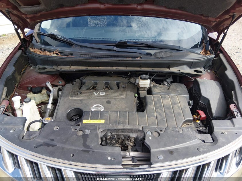 2009 Nissan Murano Sl VIN: JN8AZ18U39W000208 Lot: 44489738