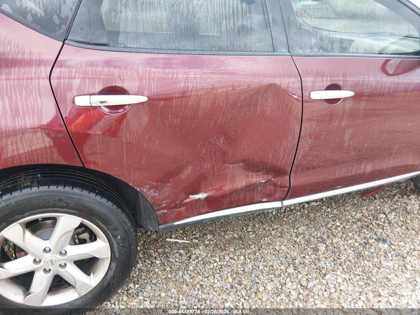 2009 Nissan Murano Sl VIN: JN8AZ18U39W000208 Lot: 44489738