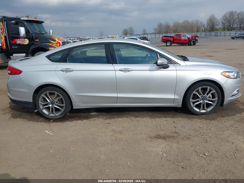 2017 Ford Fusion 1.5 Se silver Lot 111044489794 Vin 3FA6P0HD4HR140986