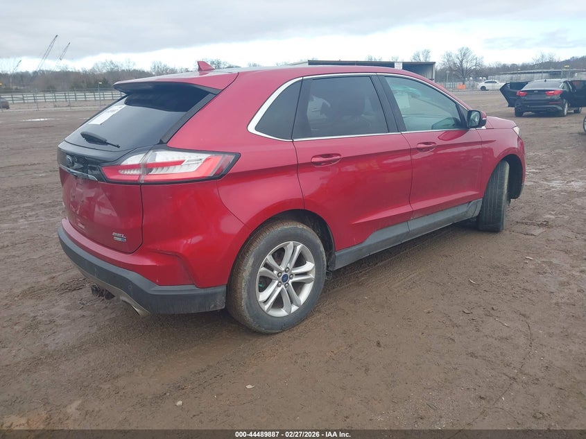 2FMPK4J90LBA17859 2020 Ford Edge 2.0 Sel red
