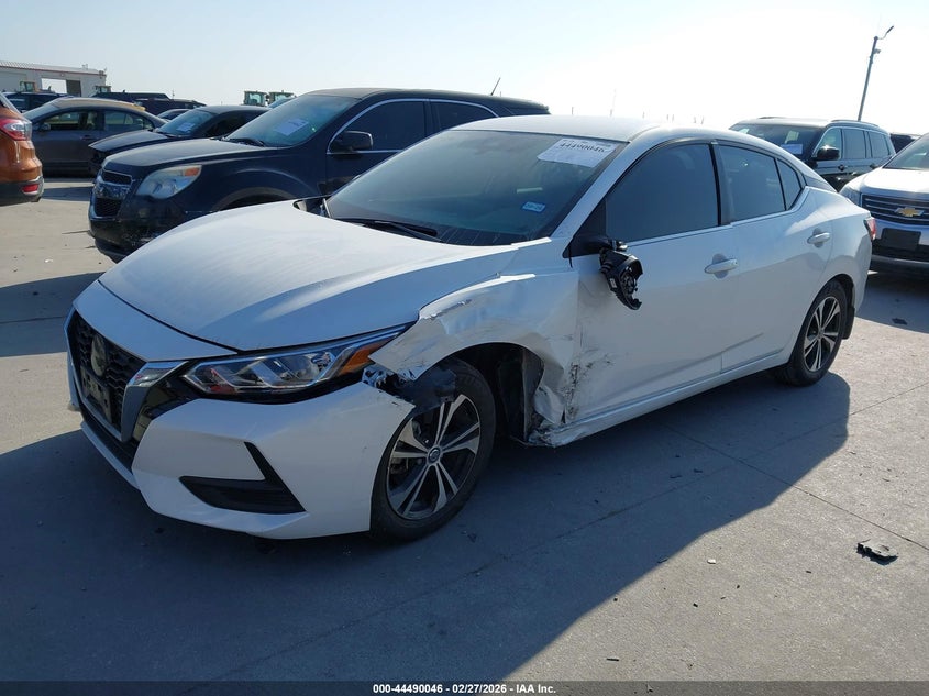 2022 Nissan Sentra Sv Xtronic Cvt