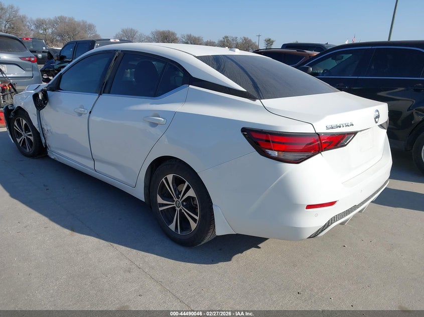 2022 Nissan Sentra Sv Xtronic Cvt