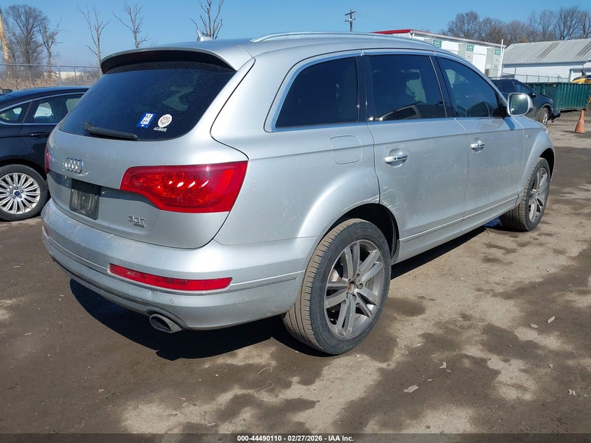 Vin: wa1lgafe5ed010938, lot: 44986817, audi q7 3.0t premium 20144