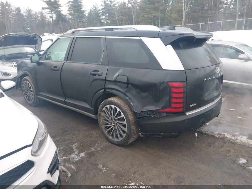Vin: km8rmesa2tu032875, lot: 44986859, hyundai palisade hev calligraphy 20263