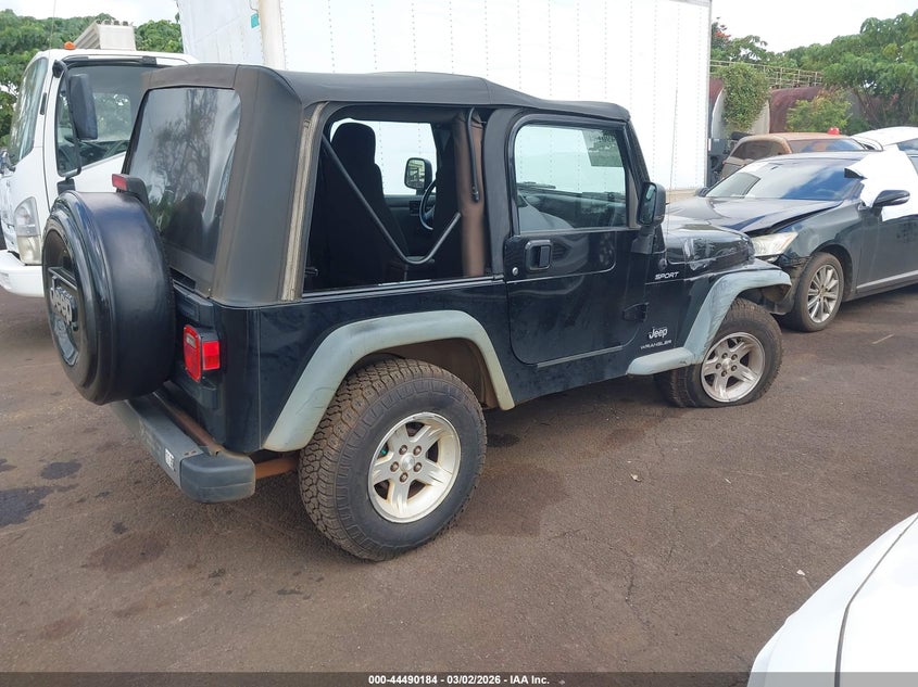2006 Jeep Wrangler Sport
