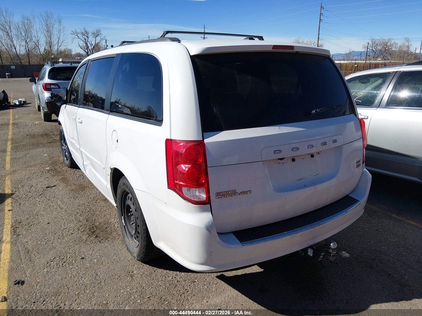 Vin: 2c4rdgeg7hr699901, lot: 44987151, dodge grand caravan gt 20173
