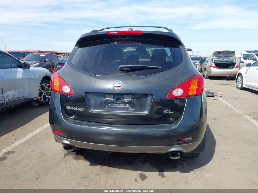 2009 Nissan Murano Sl VIN: JN8AZ18U69W002616 Lot: 44490472