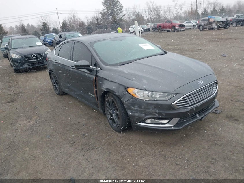 2018 Ford Fusion Hybrid Se