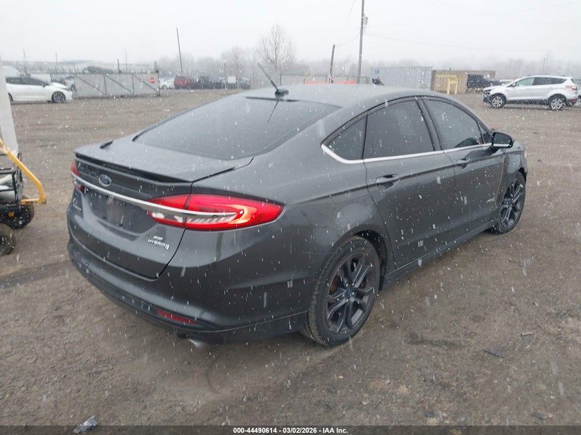 2018 Ford Fusion Hybrid Se