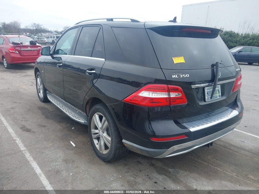 2012 Mercedes-Benz Ml 350 Bluetec 4Matic