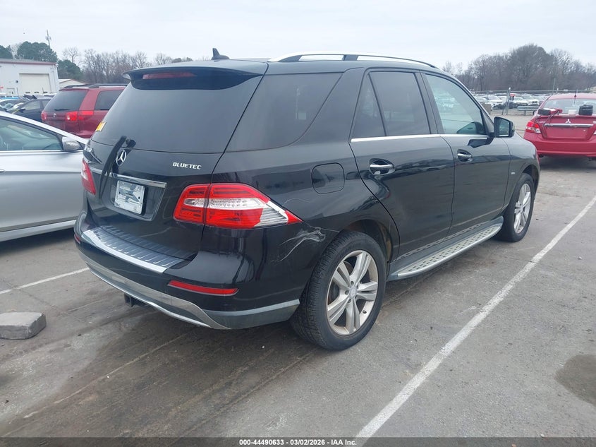 2012 Mercedes-Benz Ml 350 Bluetec 4Matic