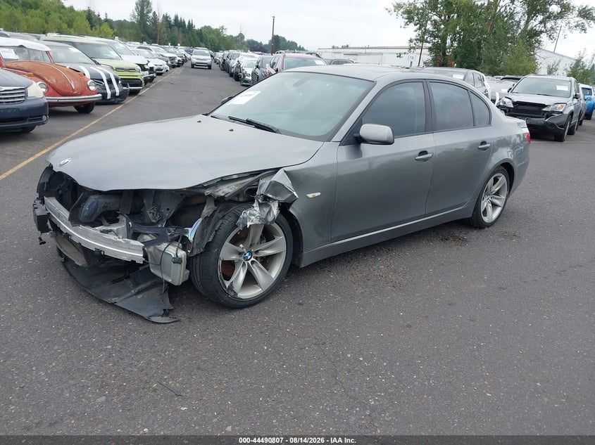 Vin: wbanu5c51ac363810, lot: 44987514, bmw 528i 20102