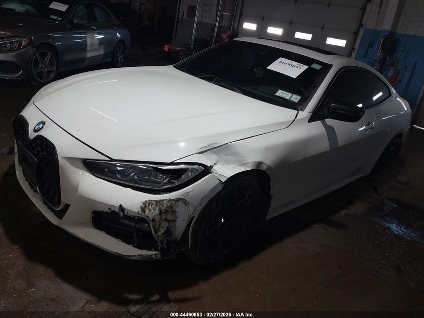 Vin: wba73ap05mch03549, lot: 44987560, bmw 430i xdrive 20212
