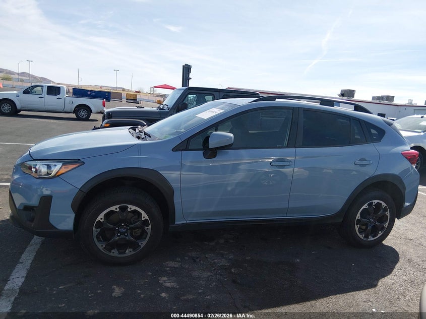 2023 Subaru Xv 2.0 Crosstrek Premium blue Lot 111044490854 Vin JF2GTAEC0P8200372
