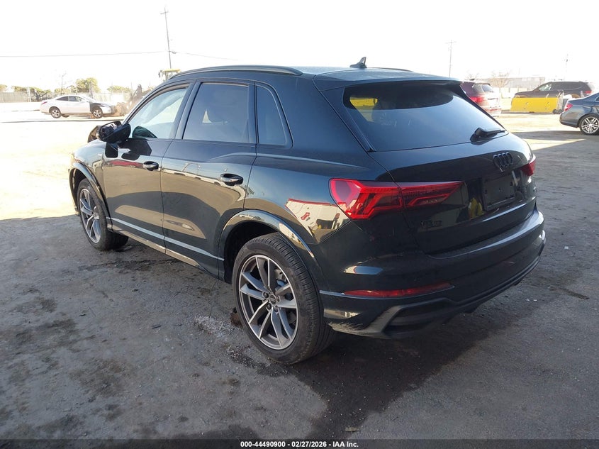Vin: wa1decf34s1017932, lot: 44987607, audi q3 premium 45 tfsi s line quattro tiptronic 20253