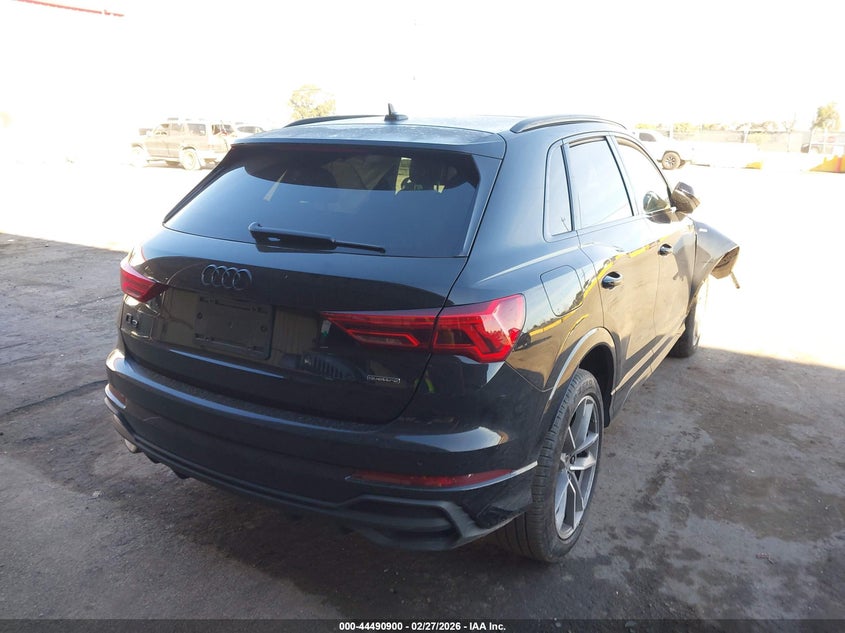 Vin: wa1decf34s1017932, lot: 44987607, audi q3 premium 45 tfsi s line quattro tiptronic 20254