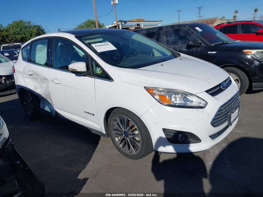 1FADP5DU2HL114122 2017 Ford C-Max Hybrid Titanium auction photo 1
