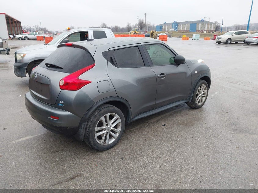 Vin: jn8af5mr3dt203367, lot: 44987936, nissan juke sv 20134