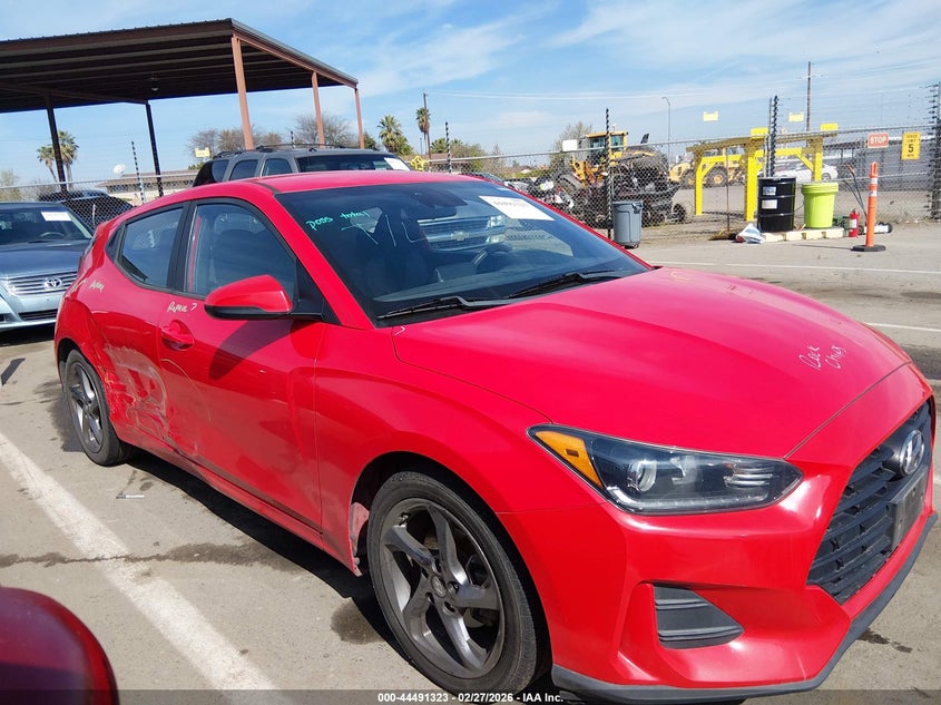2019 Hyundai Veloster 2.0 VIN: KMHTG6AF2KU018148 Lot: 44491323