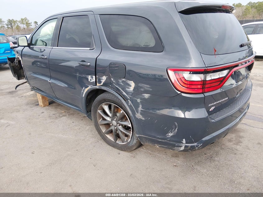 2018 Dodge Durango Gt Awd