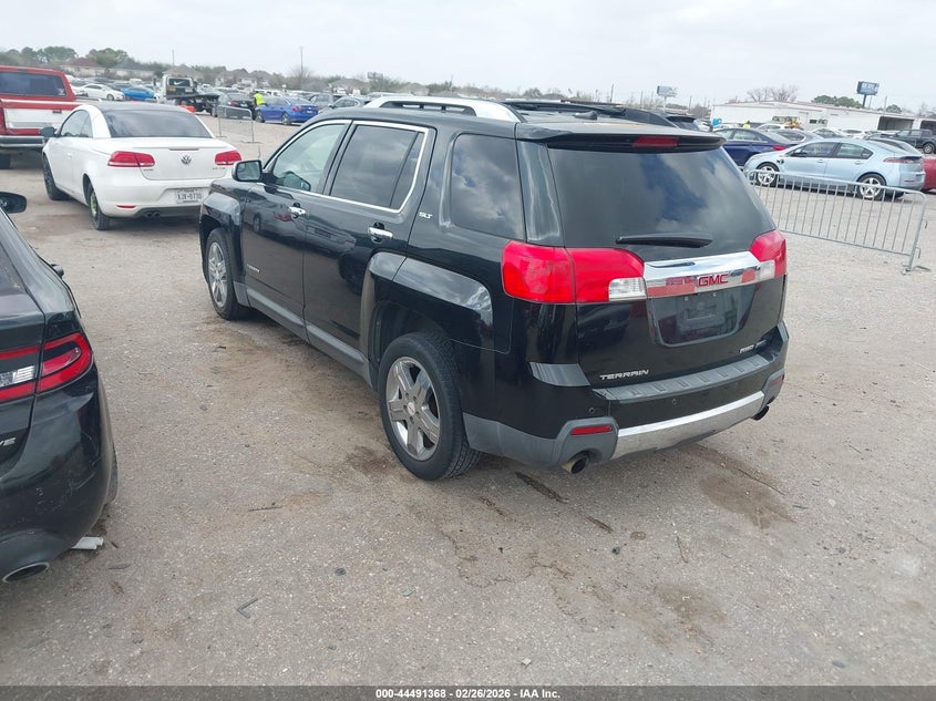 2012 Gmc Terrain 3.0 Slt-2 black Lot 111044491368 Vin 2GKFLXE57C6240936