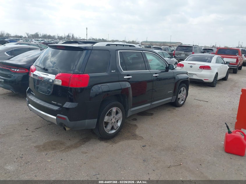 2012 Gmc Terrain 3.0 Slt-2 black Lot 111044491368 Vin 2GKFLXE57C6240936