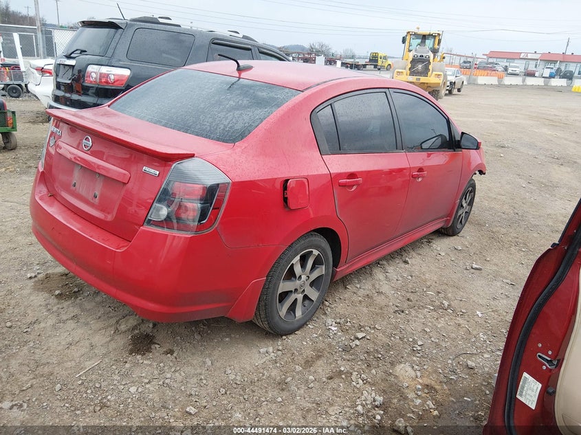 2012 Nissan Sentra 2.0 Sr